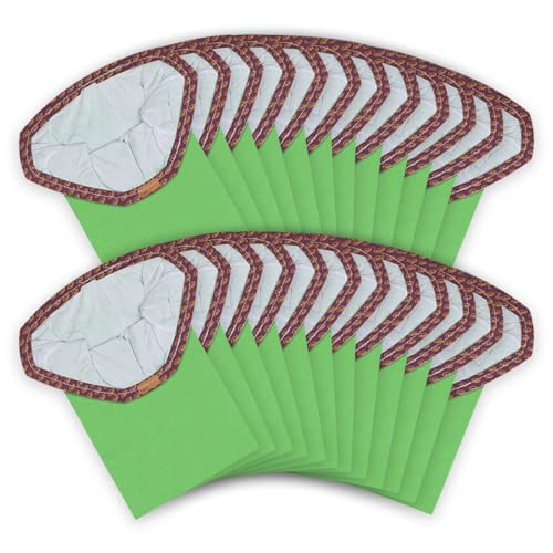 30 Pack 107314 Vacuum Bags Compatible with ProTeam 6 QT - size: 30 Pack