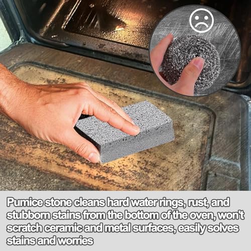 XANGNIER Heavy Duty Oven Cleaning Tools Kit,Oven Cleaner Brush Accessories