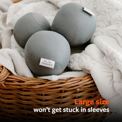 Full Circle Quiet Giant Anti-Static Dryer Balls, Removes Static, Vegan