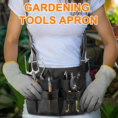 Cleaning Apron Housekeeping 2PK 7 Pockets Cut Resistant Adjustable