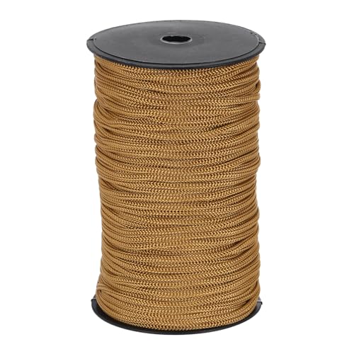 MECCANIXITY 3/16 Inch Braided Polypropylene Rope 328ft Brown - color: Brown, size: 3/16 Inch