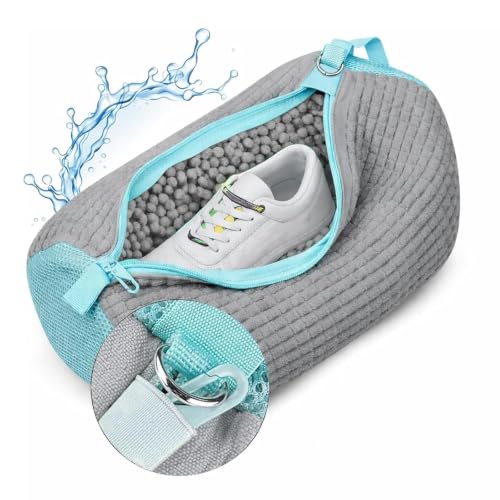 Shoe Washing Machine Bag, Shoe Laundry Bag for Washer and Dryer - color: Gray, size: 1 PACK