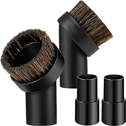 Honoson 2 Pack Vacuum Brush Attachment Round Dust Brush