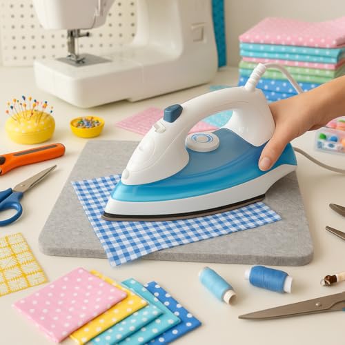 Wool Ironing Mat for Table Top - Portable Pressing Pad, Quilting & Sewing