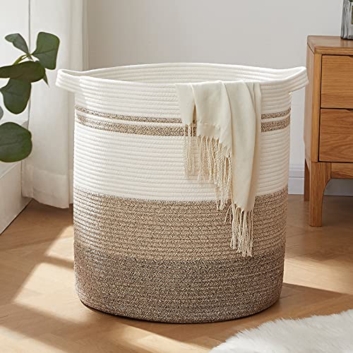 OIAHOMY 80L Laundry Basket Laundry Hamper Nursery Hamper Gradient Yellow - color: Gradient Yellow, size: 18*18*20in