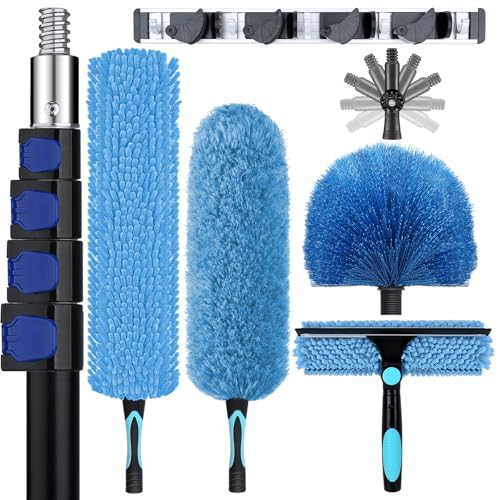 La ForFoir 36ft High Ceiling Duster Kit with 5-30ft Extension Pole - size: 30FT