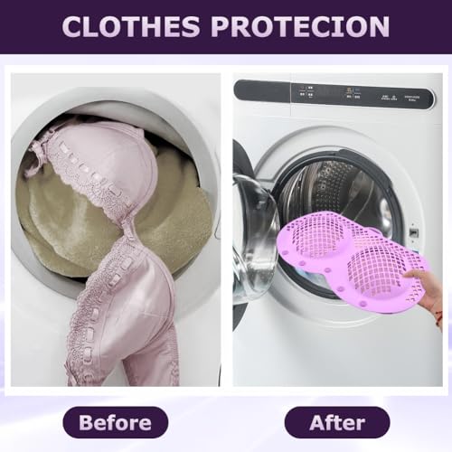 Silicone Bra Laundry Bag with Mesh Laundry Bag for 32A-36D
