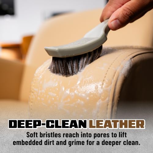 Chemical Guys, Nifty Leather Detailing Brush, Synthetic Horse Hair