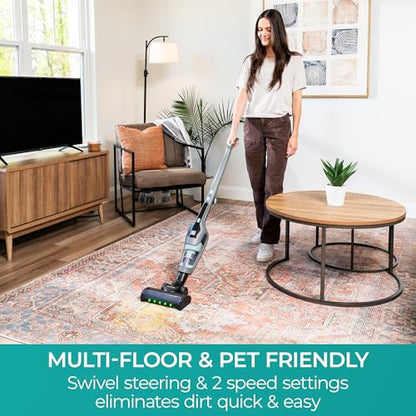 Kenmore 200 Series Cordless Stick Vacuum Lightweight Cleaner - style: Black