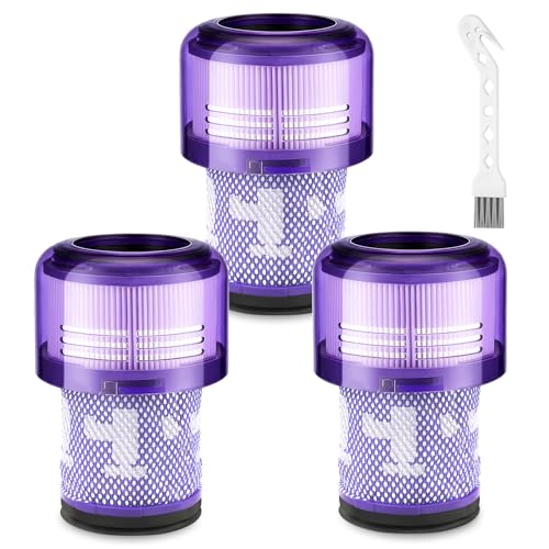 Lemige V12 Slim Vacuum Filters Replacement Parts for Dyson V12 Detect Slim - size: V12-3 P-3.35*5.31 IN