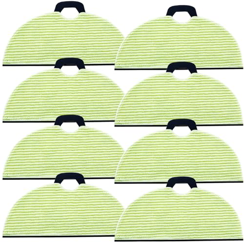 8 Pack RV2610WA Vacuum Mop Replacement Pads for Shark RV2610WA AV2610WA RV2620WD AV2620WD RV2610WD RV2610WD RV2610WFUS RV2410WD AI Ultra 2- in-1 Robot Vacuum Cleaner - color: RV2610WA Mop Pads