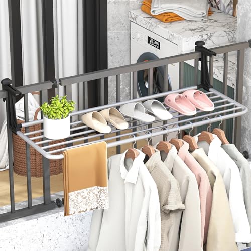 Tangkula Portable Clothes Drying Rack for Indoor & Outdoor Use(Extra Large)