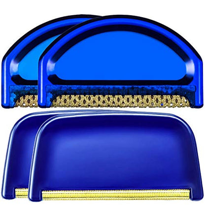 Boao 4 Pieces Sweater Combs to Remove Pilling Sweater Defuzzer,Retro Luxury - style: Retro Luxury