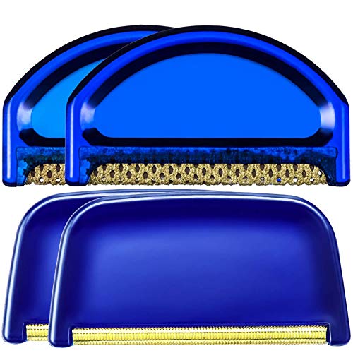 Boao 4 Pieces Sweater Combs to Remove Pilling Sweater Defuzzer,Retro Luxury - style: Retro Luxury
