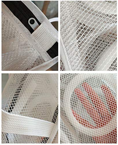 Portable Dryer Shoe Bag Trainers Sneakers Wash Bag for Men Wome Large Padded Mesh Shoes Protector in Washer - size: Square Large