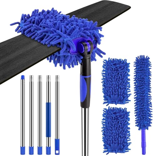 CALBEAU Ceiling Fan Cleaner Duster with 80" Extension Pole
