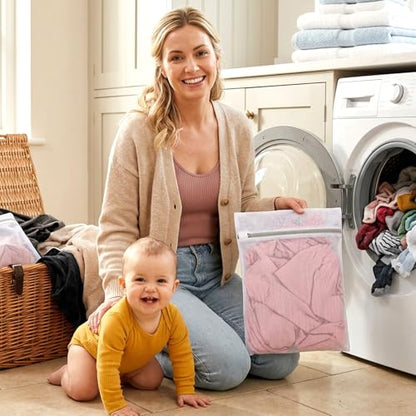 3 PCS Mesh Laundry Bags for Delicates, Mesh Bags for Laundry