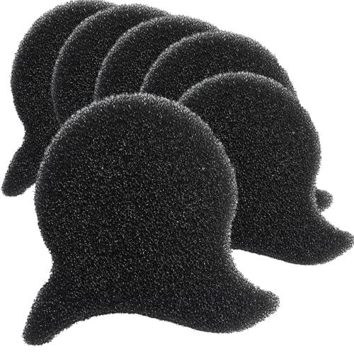 Pet Hair Remover for Laundry, 6PCS Reusable Dog & Cat Hair Remover Tool - color: Black, size: FISH TAIL