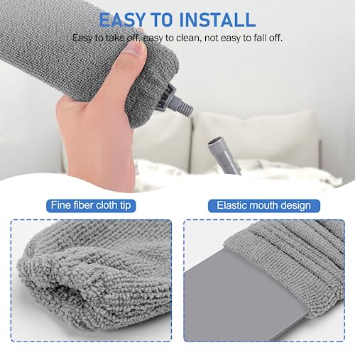SetSail Dusters and Gap Duster with Extension Pole for Cleaning,Gray - color: Gray, size: Gap Duster Set