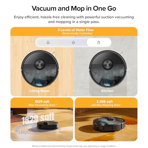 roborock Q7 M5+ Robot Vacuum and Mop, Up to 7-9 Weeks Self-Empty, 10000Pa
