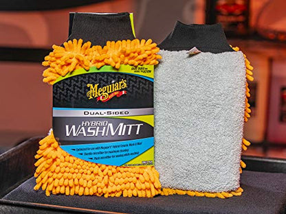 Meguiar's Hybrid Wash Mitt, 1 Mitt - size: Wash Mitt