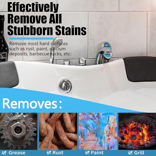 2026 New Upgrade Toilet Cleaning Screens Toilet Cleaner Hard Water 5.5 x 4 Inch Flexible Scrubbing Pads Remove Calcium Deposits Carbon Rust for Toilet Kitchen - style: 20