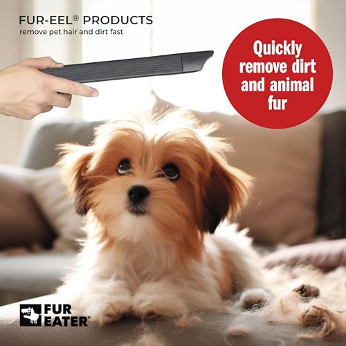 FUR-EEL Vacuum Attachment, Long Crevice Tool for Vacuum, 18 inches