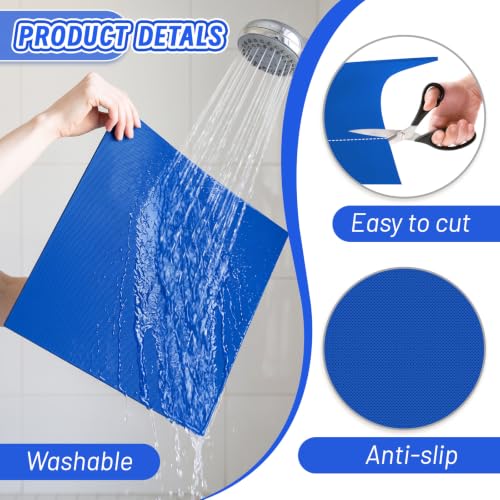 UNIFAMILY 2pack Heat Press Mat 15x15IN, Silicone Heat Press Pad, Blue Washable Double-Sided Heat Mat for Heating Press for Vinyl HTV Transfer, T-Shirt Iron, Heat Press Mats - color: Blue