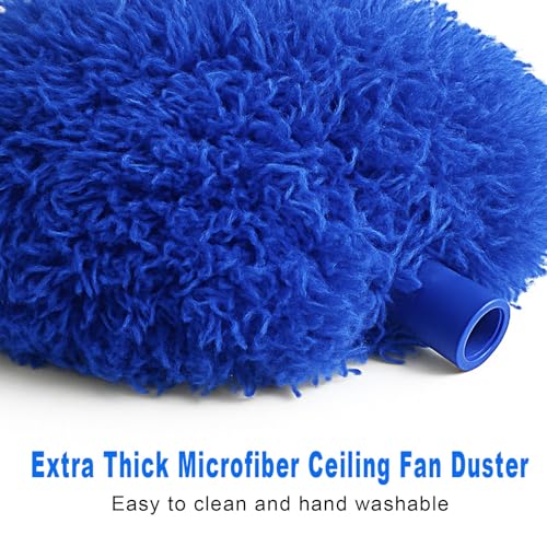Ceiling Fan Cleaner Duster with Extension Pole, 15–88 Inch Long Duster