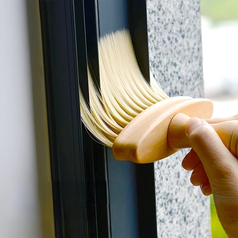 2pc,Multipurpose Crevice Cleaning Brush - Deep Clean Narrow Gaps, Windows, Kitchen & Bathroom - color: Yellow