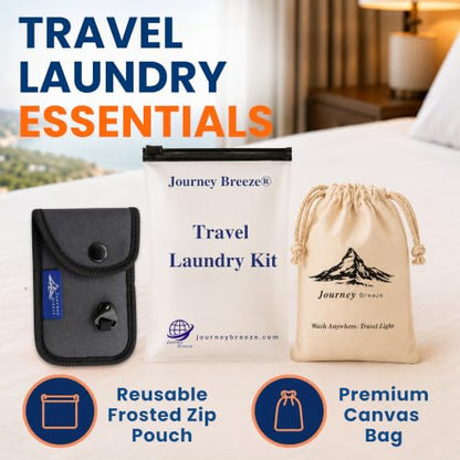 Travel Clothesline – Lightweight Portable Clothesline for Hotels, Cruises & Camping – Compact No-Pin Drying Line for Travel, Outdoors & Small Spaces