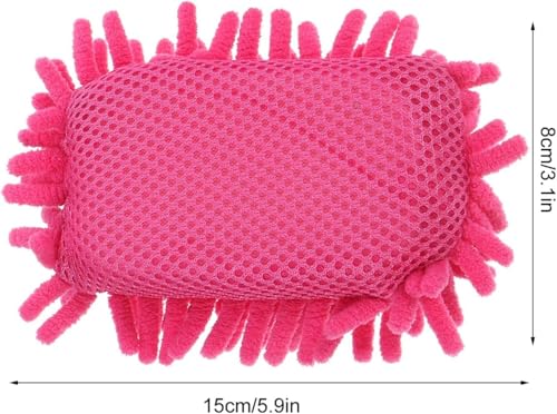 Pink Microfiber Whiteboard Eraser Mitt, Washable Dry Erase Sponge for Classroom and Office