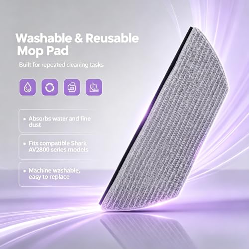 Replacement Mop Pads for AV2800ZE,RV2820YE,RV2820ZE,AV2820S,AV2820AE - size: 6 PACK