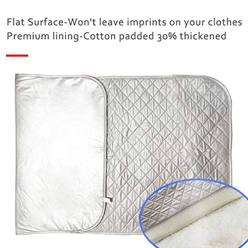 Ironing Mat,Thickened (32x55 inch) Ironing Blanket Ironing Pad