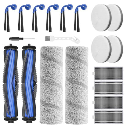 Leemone 20 Pack X11 Replacement Parts for ECOVACS Deebot X11 OmniCyclone - color: 20Pcs X11 OmniCyclone Parts Kit