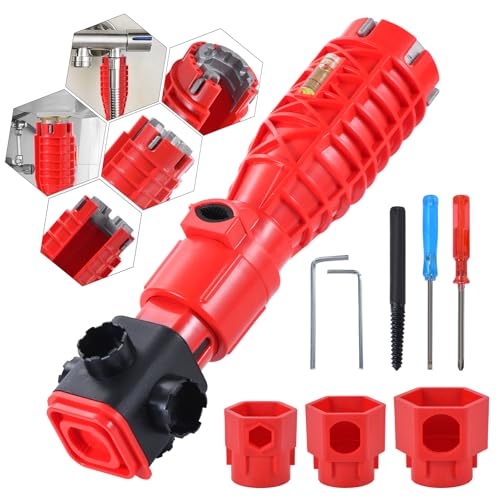 Upgrade 25 in 1 Multifunctional Faucet and Sink Wrench