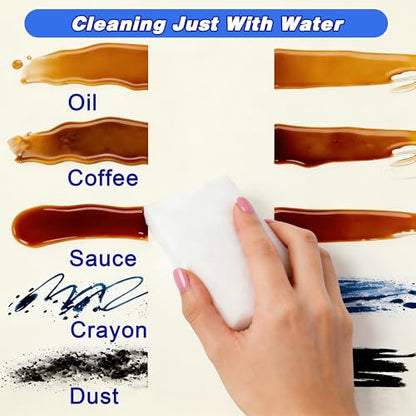 100 Pack Magic Cleaning Sponge Erasers, Non-Scratch Melamine Sponges Bulk - size: 100pcs sponge eraser