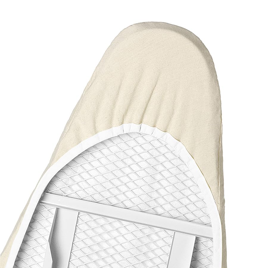 Whitmor Ironing Board Cover with 6mm Fiber Pad Fits 13-15 x 52-54 in - color: Gray