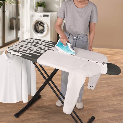 Extra Large Ironing Board with Large Hang Rail in 53" L x 20" W - style: Large