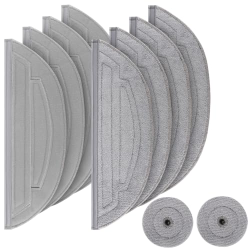 Mop Pads Refills for Roborock S8 MaxV/S8 Max Ultra Robot Vacuum, 10 Pack - style: S8 MOP 8