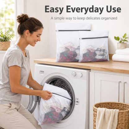 Lingerie Bag for Washing Delicates, Laundry Bags for Delicates - size: 2XXL(24x24")