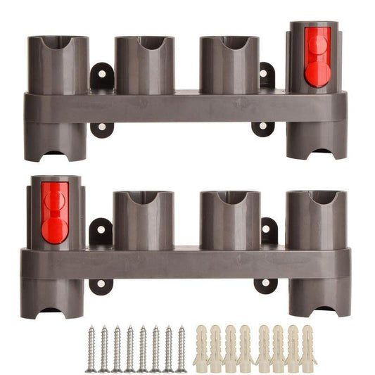 Attachments Holders Compatible with Dyson Gen 5 G5 V15 V12 V11 V10 V8 V7 Vacuum Cleaners – Double Mount with 10 Slots, Wall or Dock Installation, Durable ABS Plastic Design - style: Holder Attachments