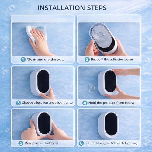Disposable Toilet Cleaning System with 40 Refills, Toilet Wand Kit with Holder, Wall Mounted Toilet Brush Set for Deep Cleaning Bathroom Bowl, Hygienic Toilet Bowl Cleaner Kit (1PCS40) - size: Toilet Brush + 40Refills