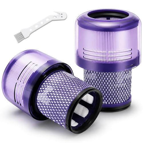 2 Pack V11 V15 Filters Replacement for Dyson V11 V15 Cordless Vacuum - size: V11-2Pack