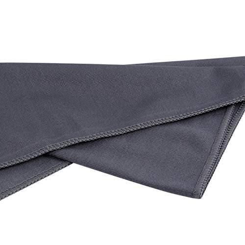 KLNYOO Microfiber Glass Cleaning Cloths Lint Free Streak Free Quickly and Easily Clean Windows & Mirrors Without Chemicals Polishing Cloth 16x16 Inch 8 Pack (Grey) - color: Grey