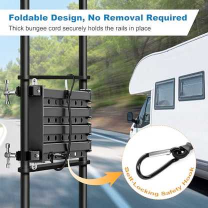 Saillong RV Clothes Drying Rack, Iron Material, 4 Sturdy Arms