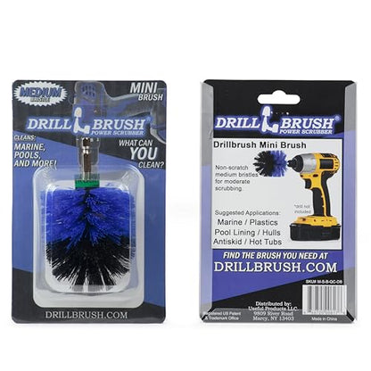 Barnacles - Boat Hulls- Canoe - Carpet Cleaner - Deck Brush - Fiberglass - color: Blue