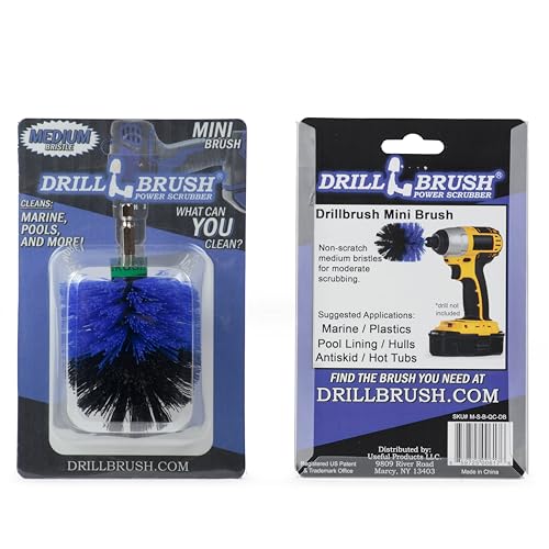Barnacles - Boat Hulls- Canoe - Carpet Cleaner - Deck Brush - Fiberglass - color: Blue