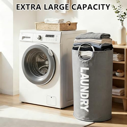 A Large 90 Liter Laundry,Grey - color: Grey