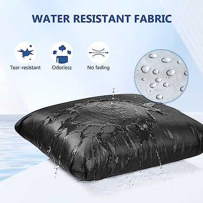 OTraki 20x24 inch Waterproof Wet Bag for Swimsuit 2 Pack, Black - size: 20 x 24 inch